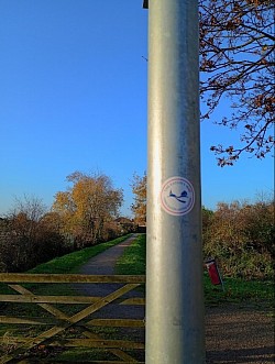 First Waymarker on 